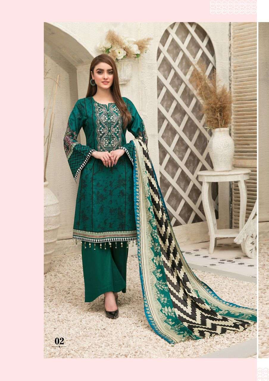 AL KARAM MUSHQ SELF EMBROIDERED COLLECTION 