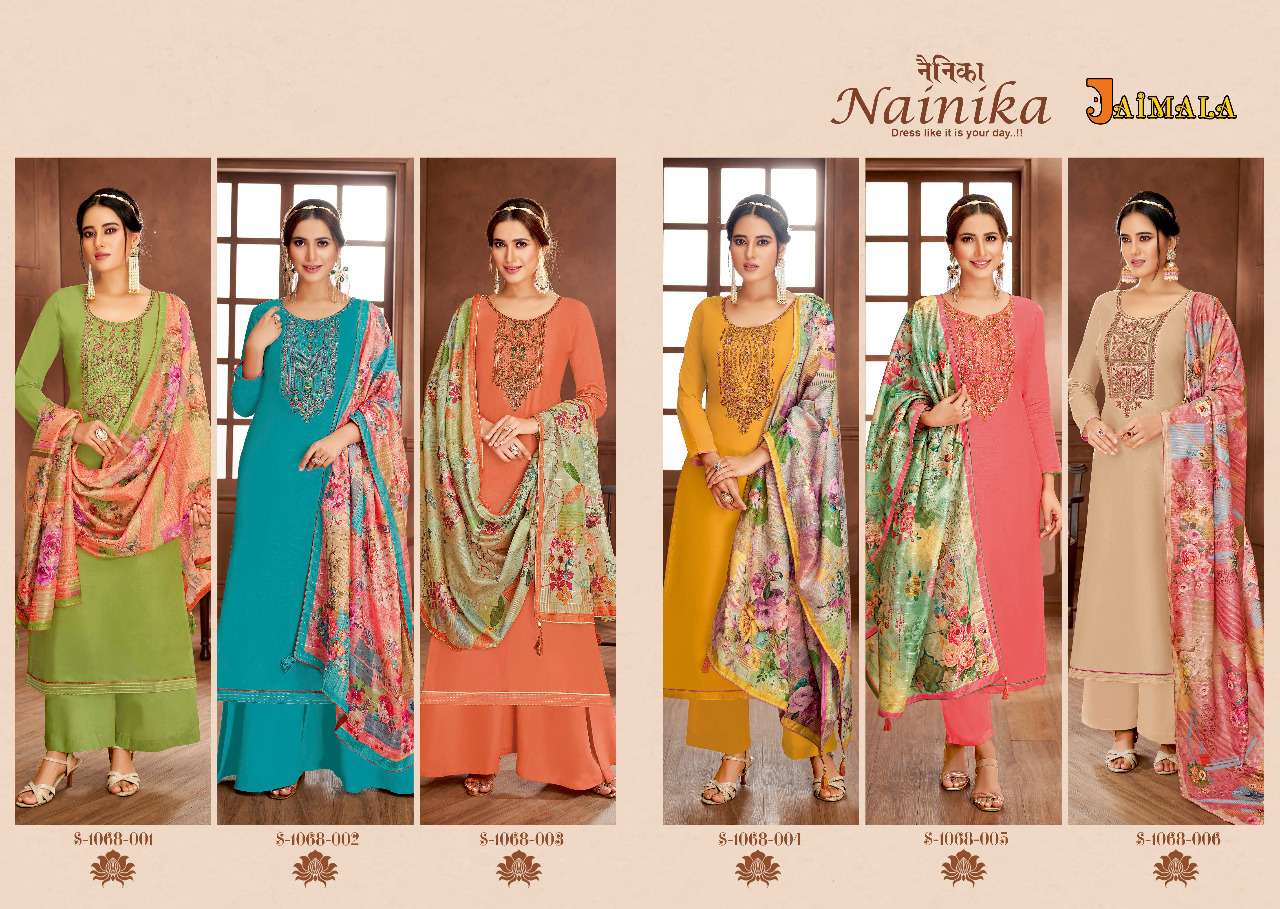 ALOK SUITS JAIMALA NAINIKA 