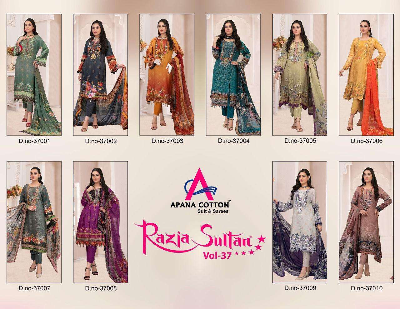 APANA COTTON RAZIA SULTAN VOL 37