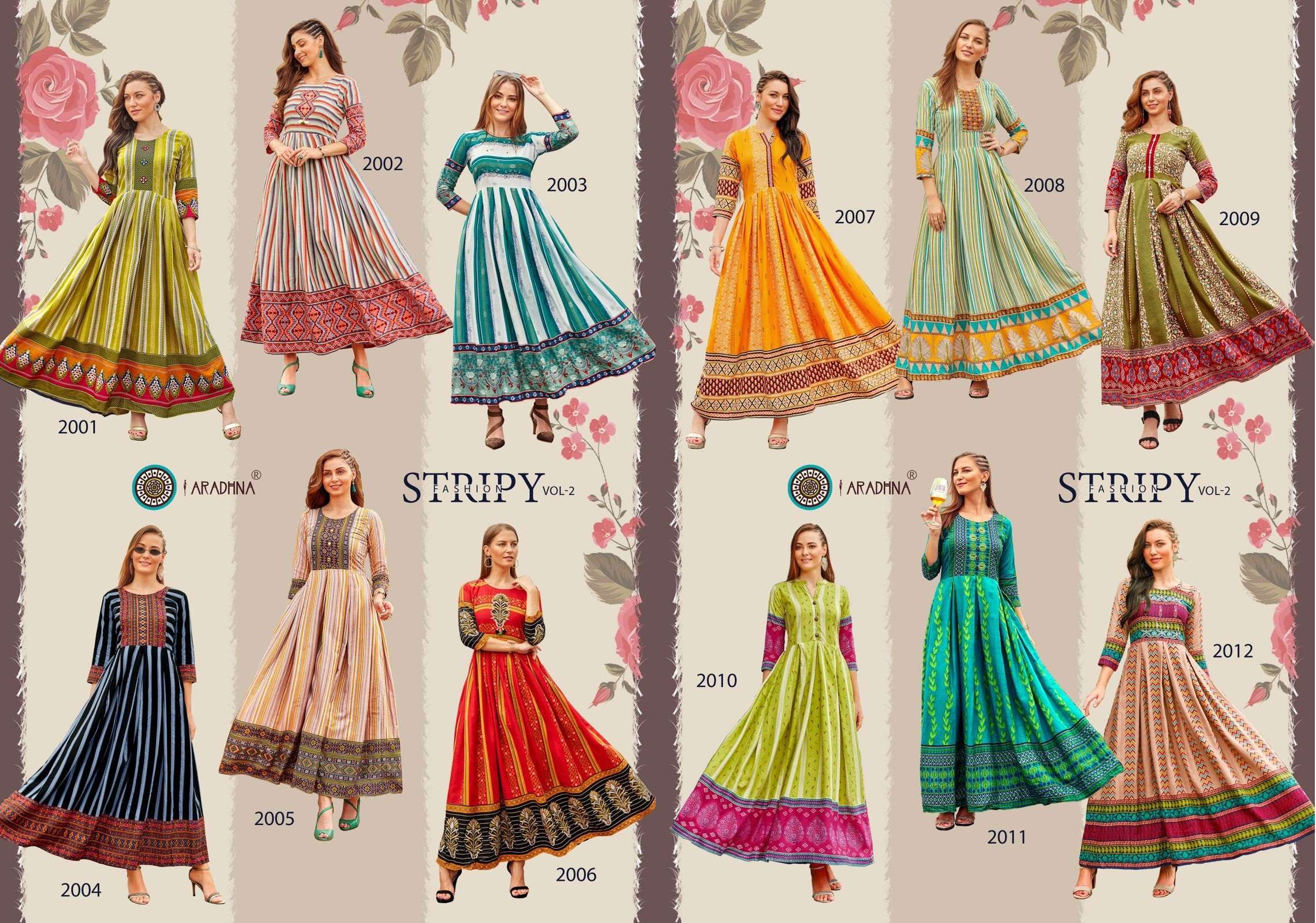 ARADHNA FASHION STRIPY VOL 2