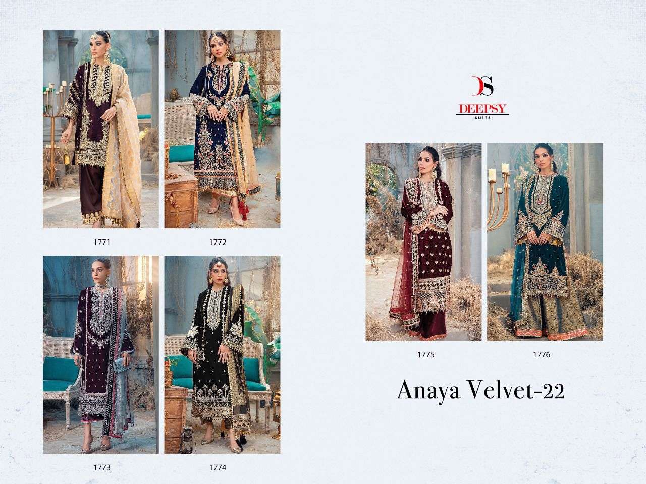 DEEPSY SUITS ANAYA VELVET 22