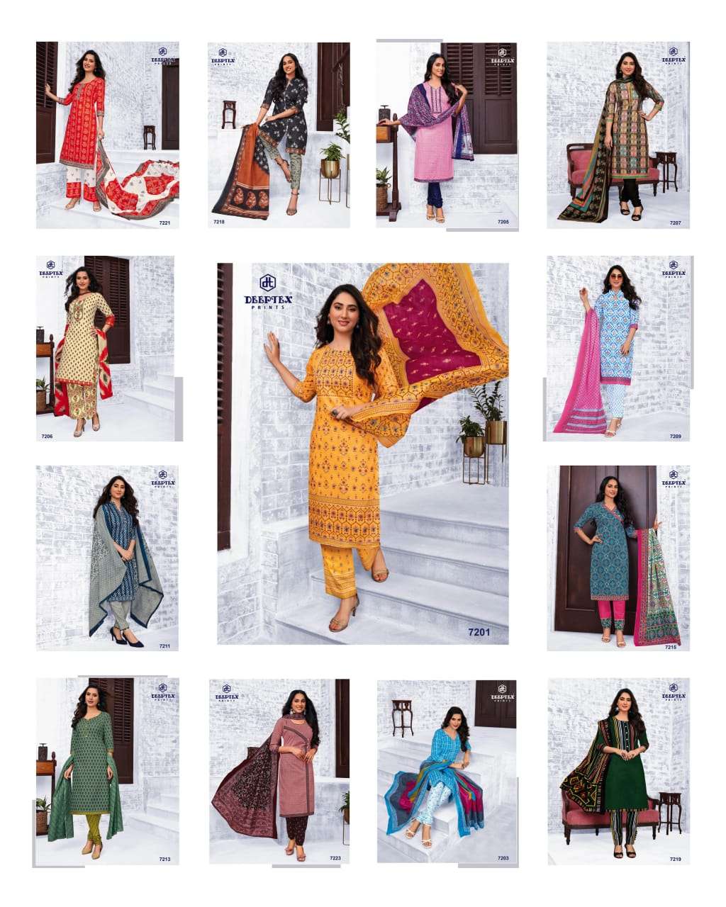 DEEPTEX PRINTS MISS INDIA VOL 72 PART A 