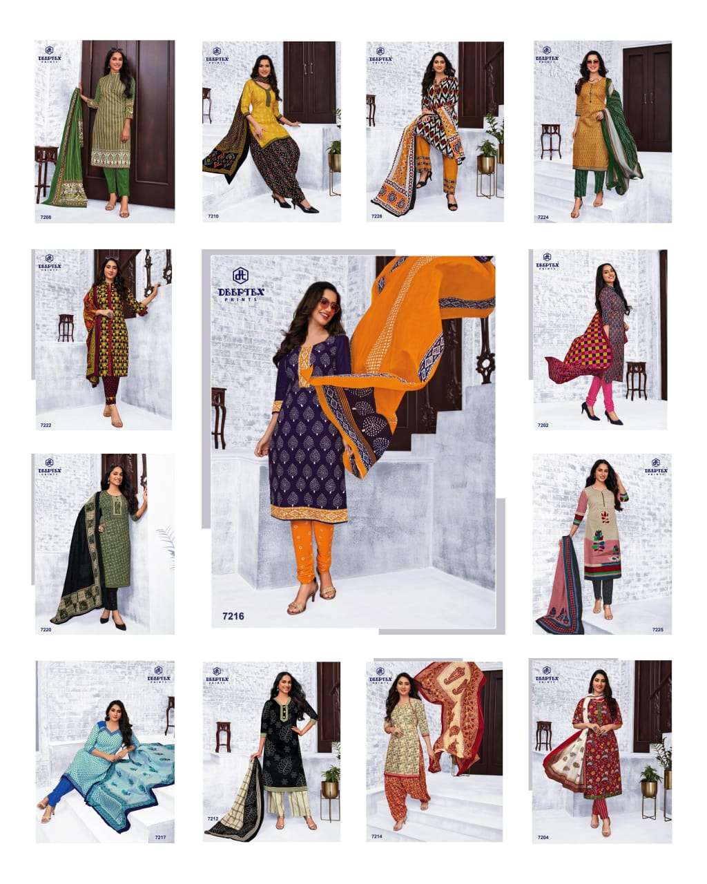 DEEPTEX PRINTS MISS INDIA VOL 72 PART B