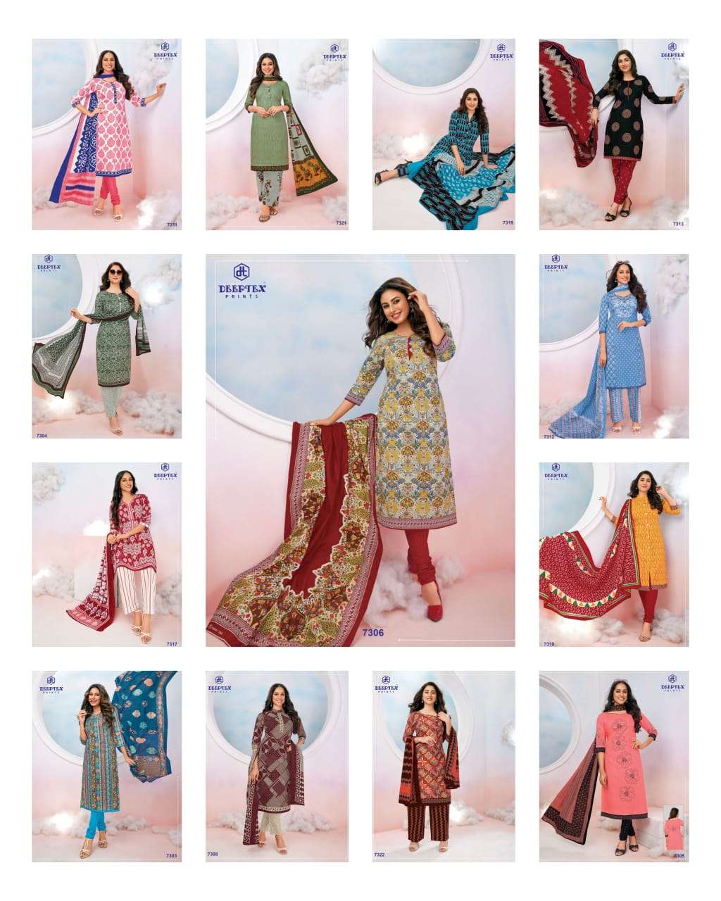 DEEPTEX PRINTS MISS INDIA VOL 73 PART A