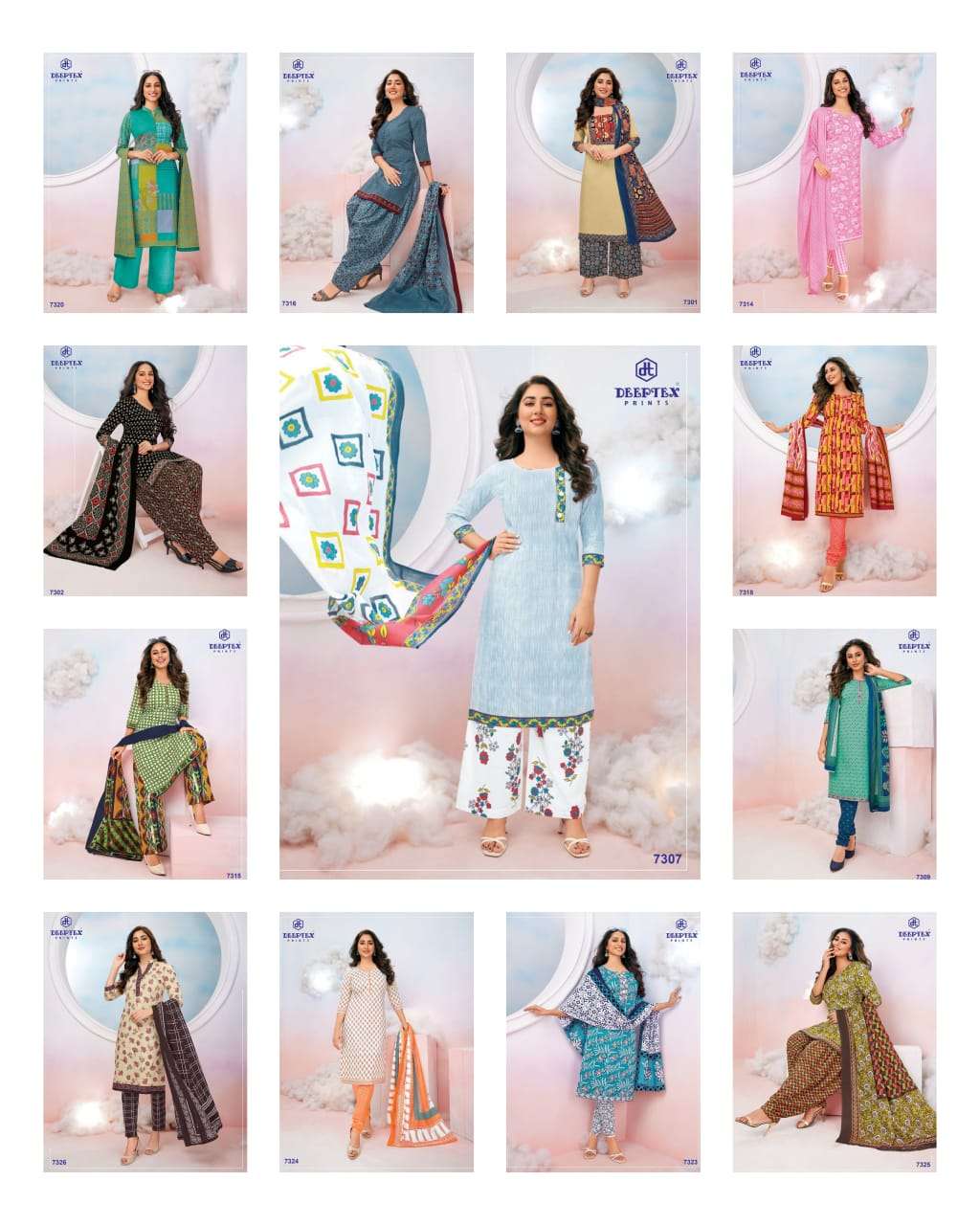  DEEPTEX PRINTS MISS INDIA VOL 73 PART B
