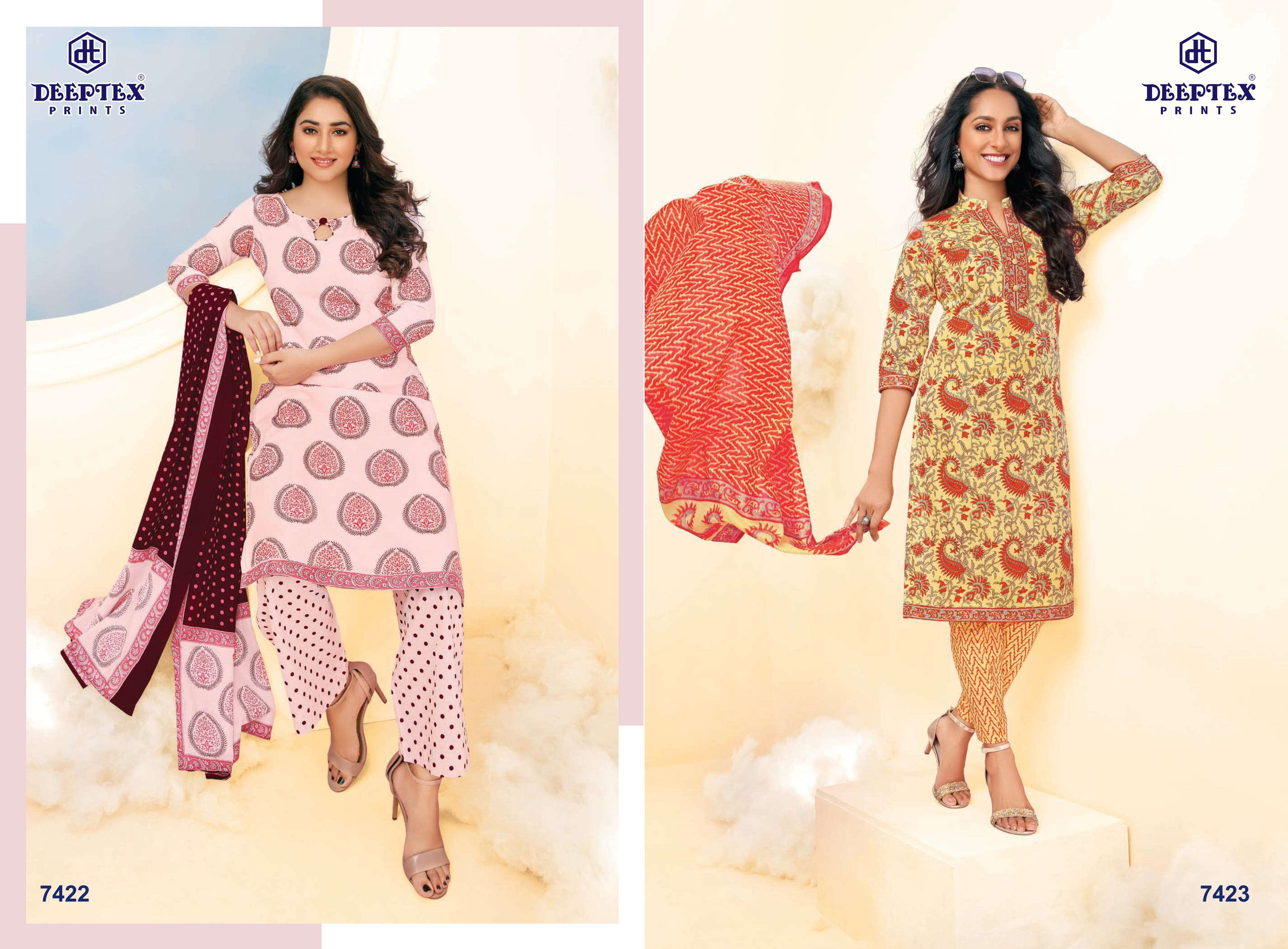 DEEPTEX PRINTS MISS INDIA VOL 74 