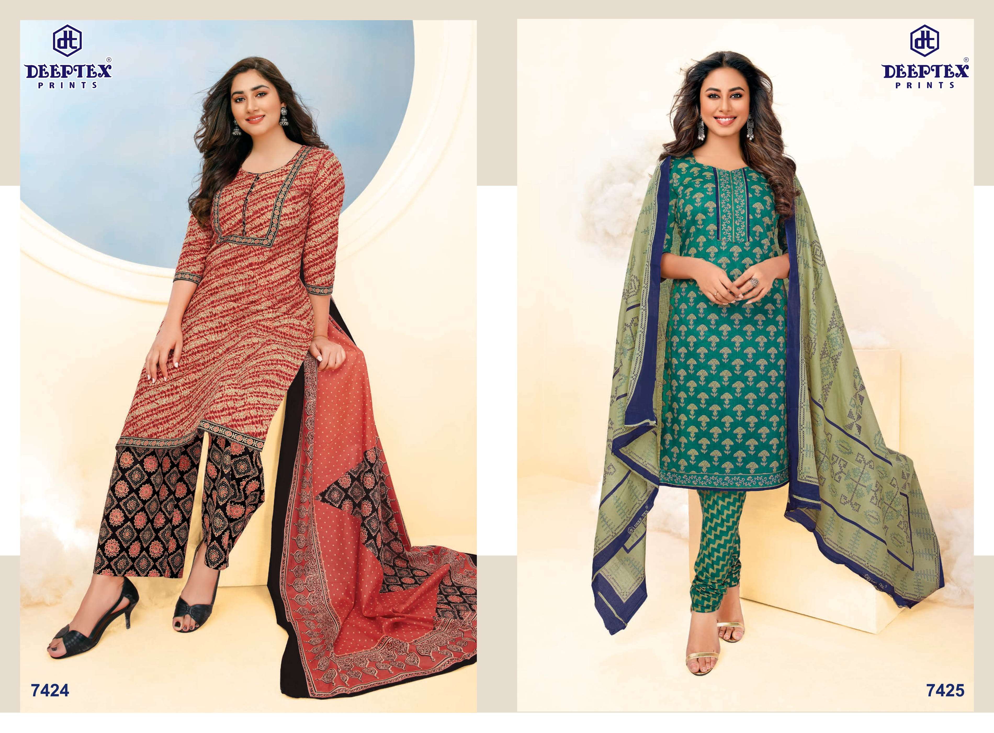 DEEPTEX PRINTS MISS INDIA VOL 74 