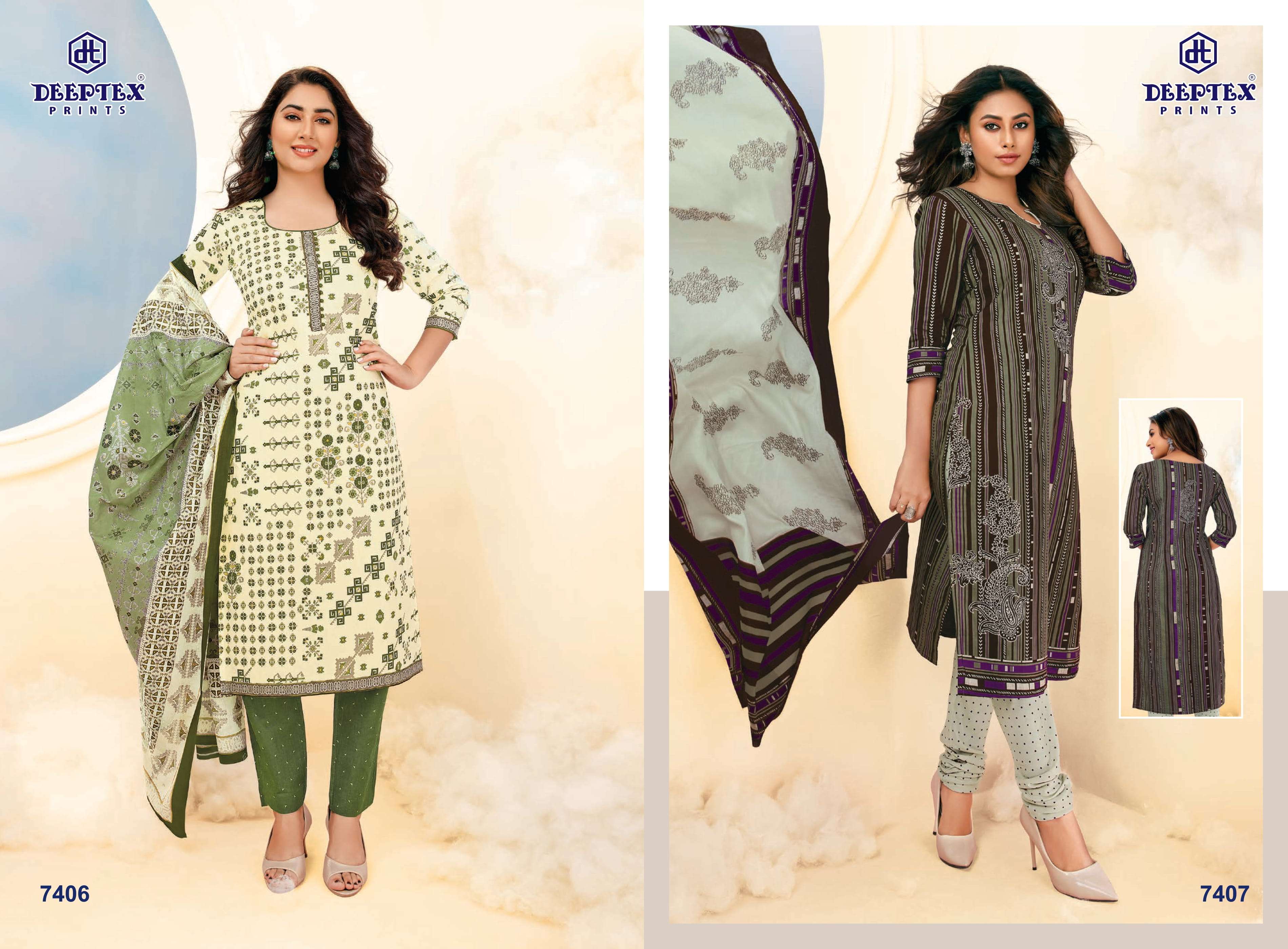 DEEPTEX PRINTS MISS INDIA VOL 74 