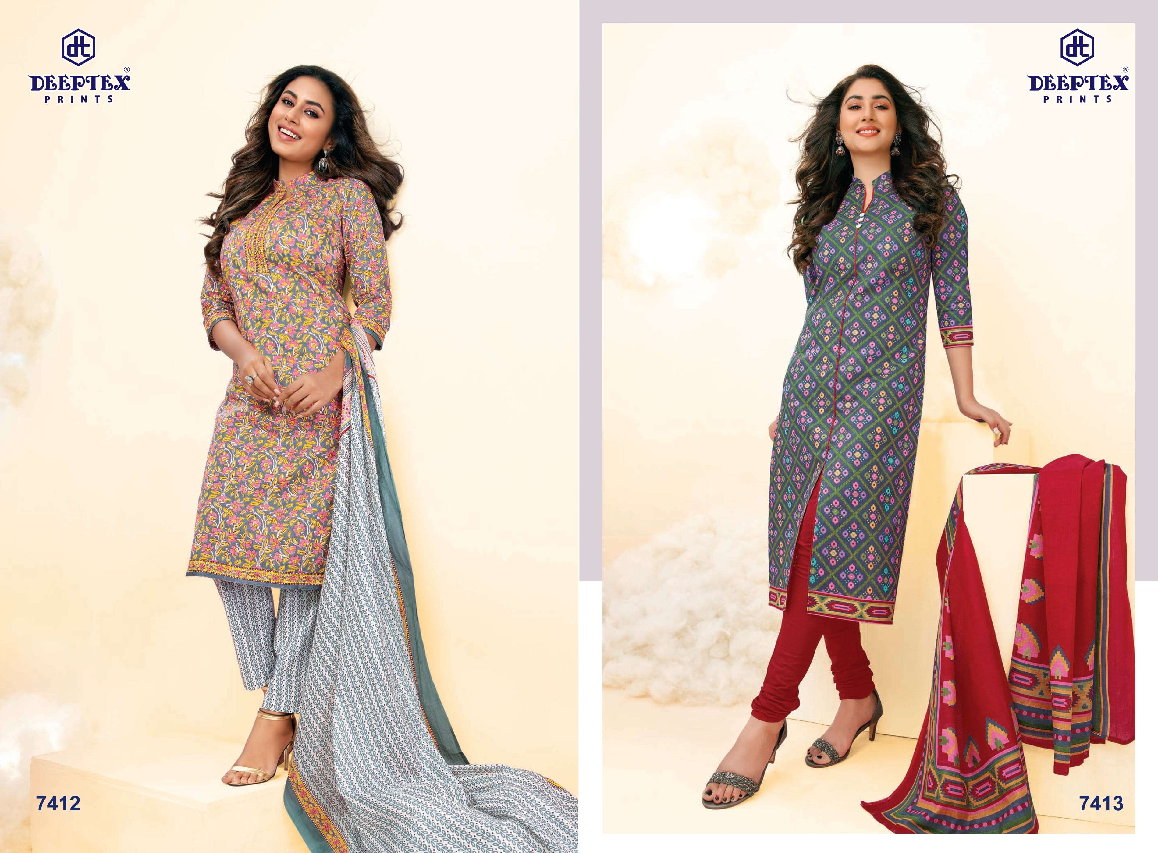 DEEPTEX PRINTS MISS INDIA VOL 74 