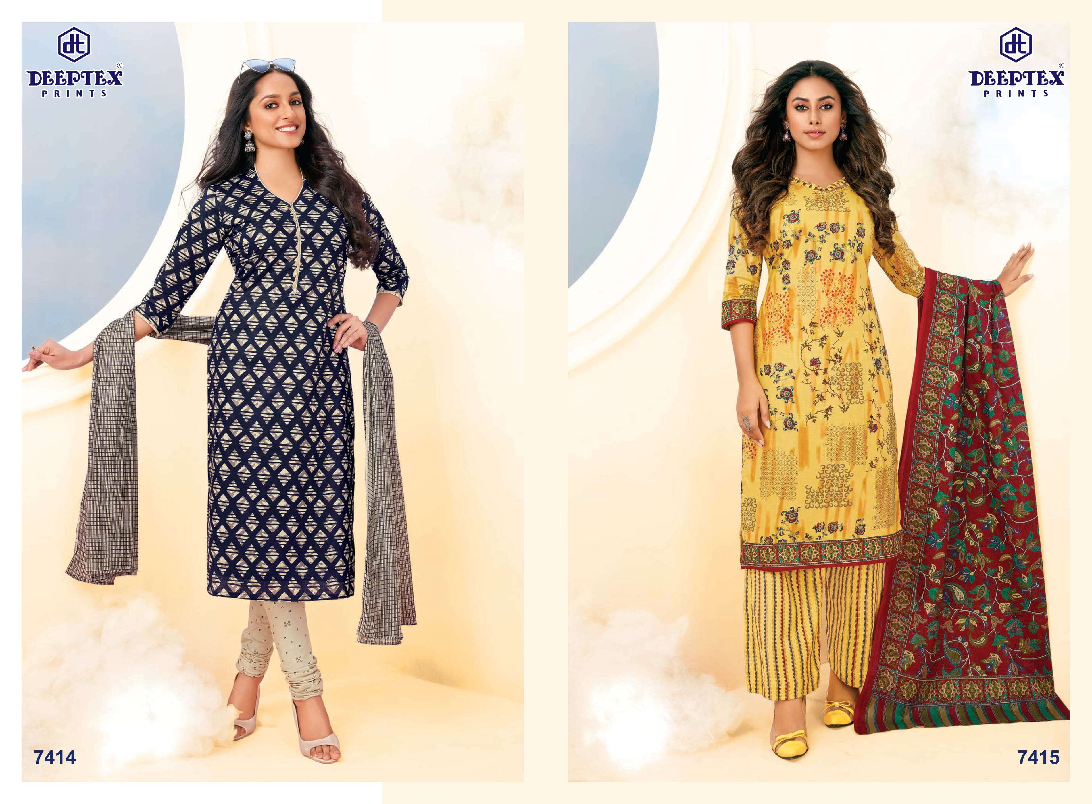 DEEPTEX PRINTS MISS INDIA VOL 74 