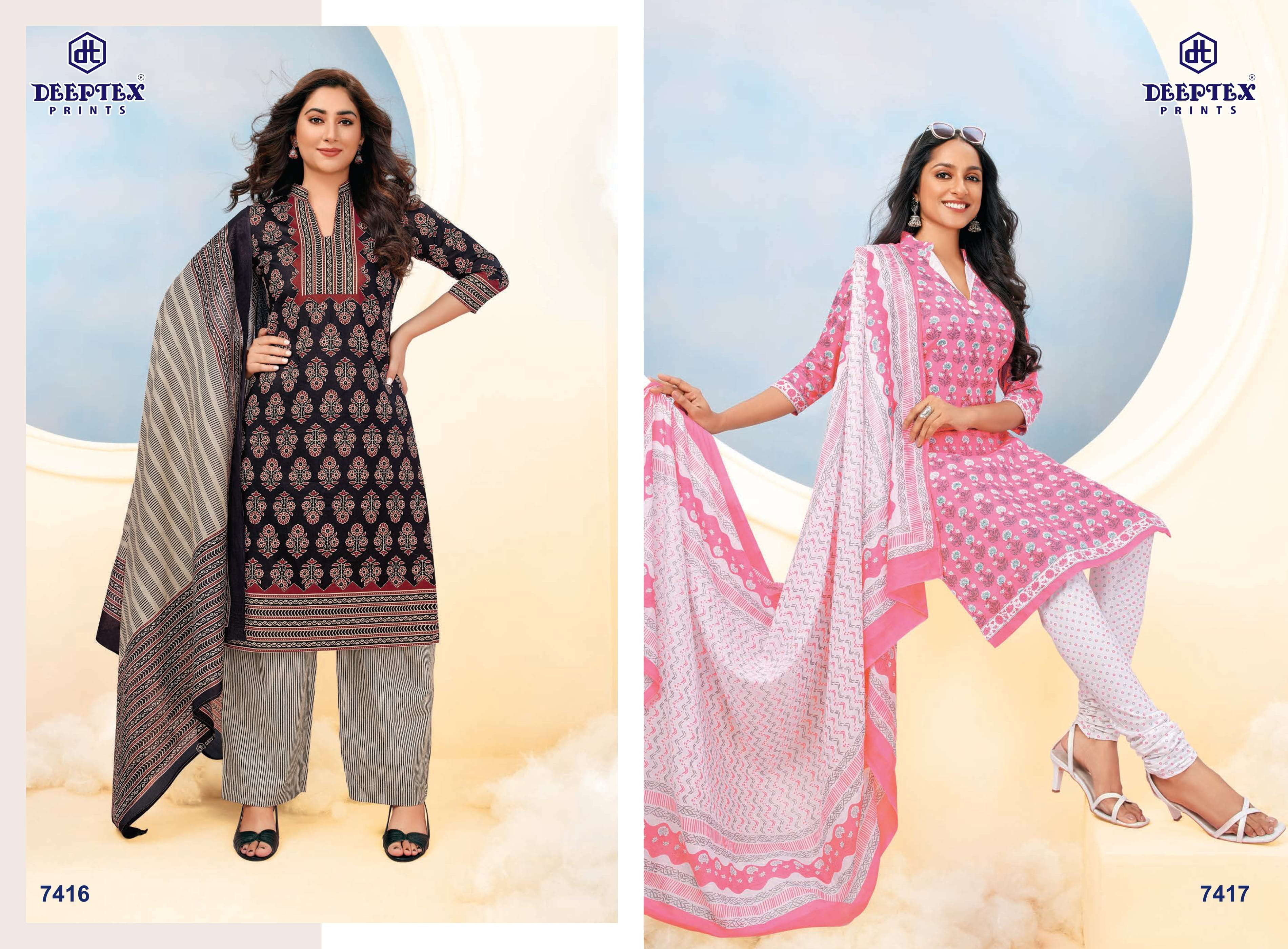 DEEPTEX PRINTS MISS INDIA VOL 74 