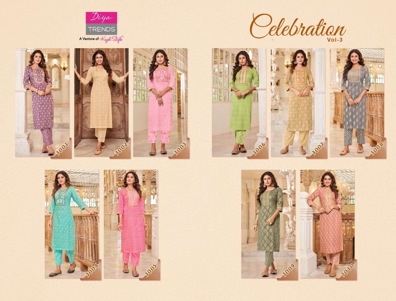 DIYA TRENDS CELEBRATION VOL 3