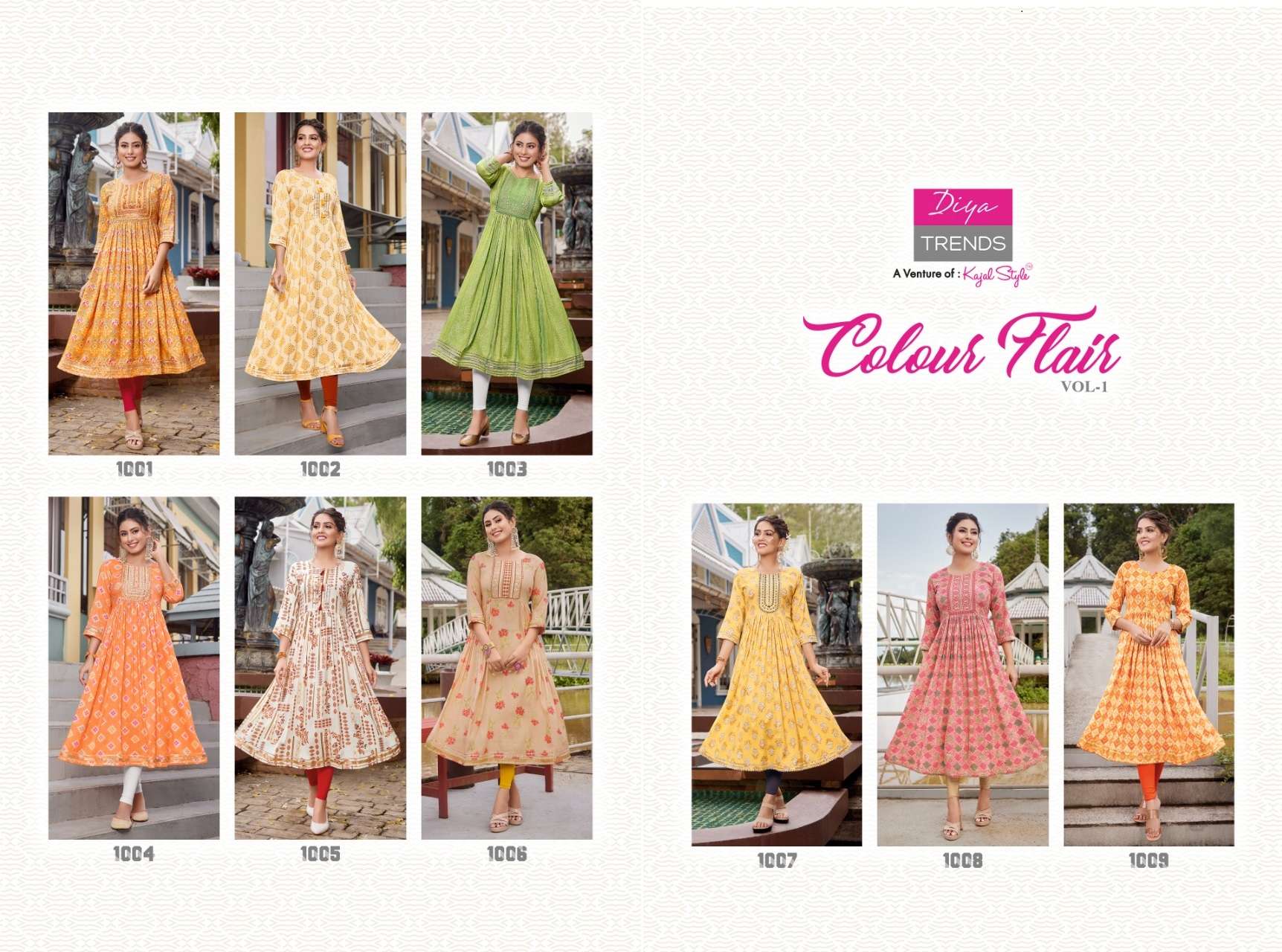 DIYA TRENDS COLOUR FLAIR VOL 1