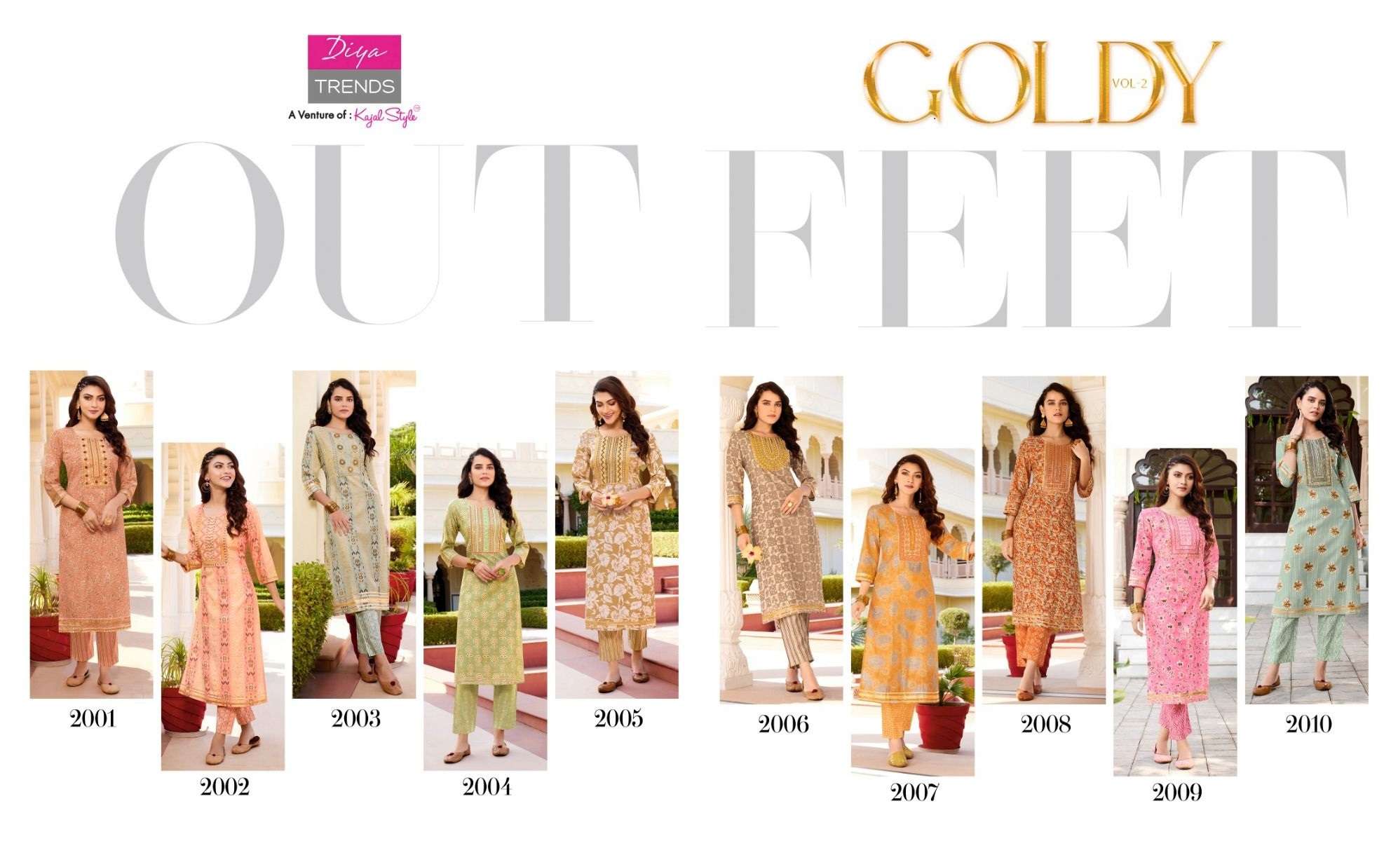 DIYA TRENDS GOLDY VOL 2 