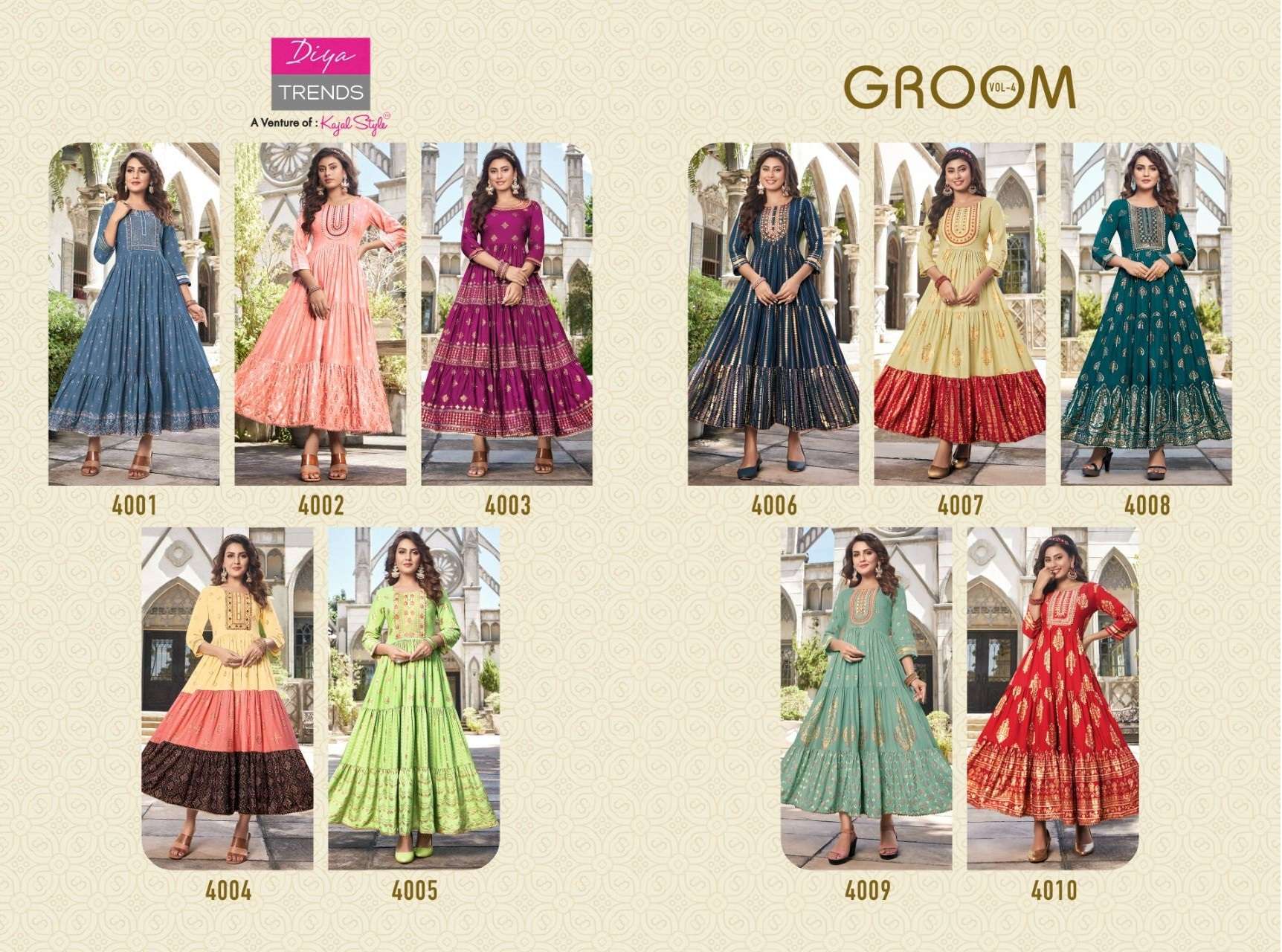 DIYA TRENDS GROOM VOL 4