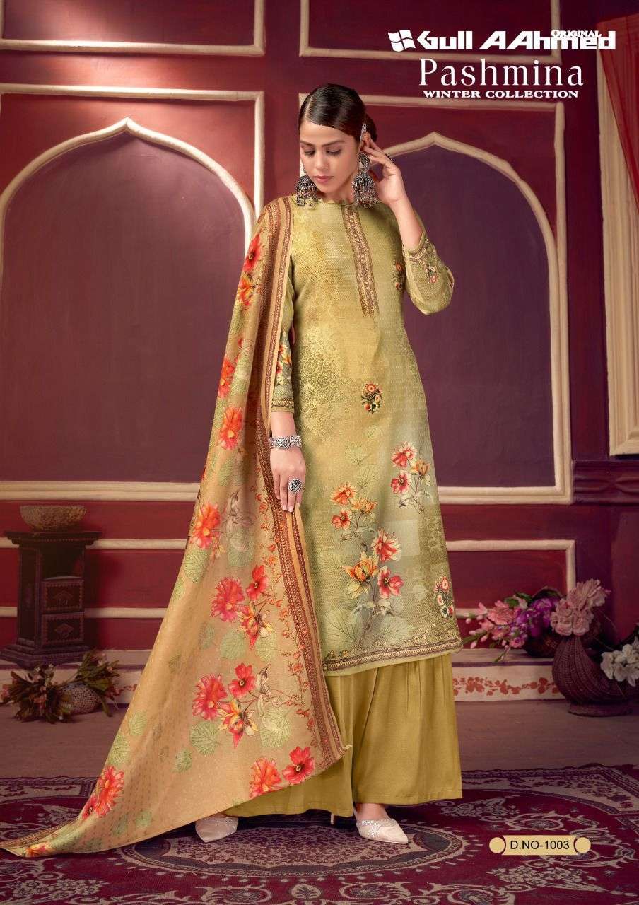 GULL AAHMED PASHMINA WINTER COLLECTION VOL 1