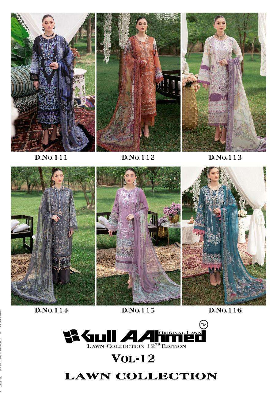 GULL AAHMED LAWN COLLECTION VOL 12