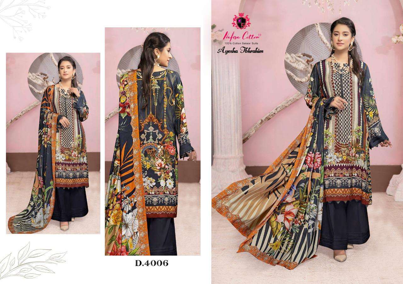 NAFISA COTTON AYESHA IBHRAHIM COTTON COLLECTION VOL 4 