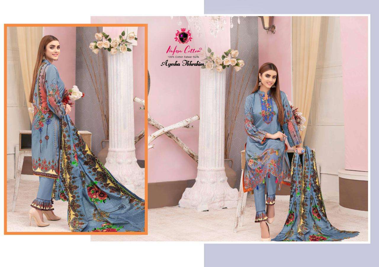 NAFISA COTTON AYESHA IBHRAHIM COTTON COLLECTION VOL 4 