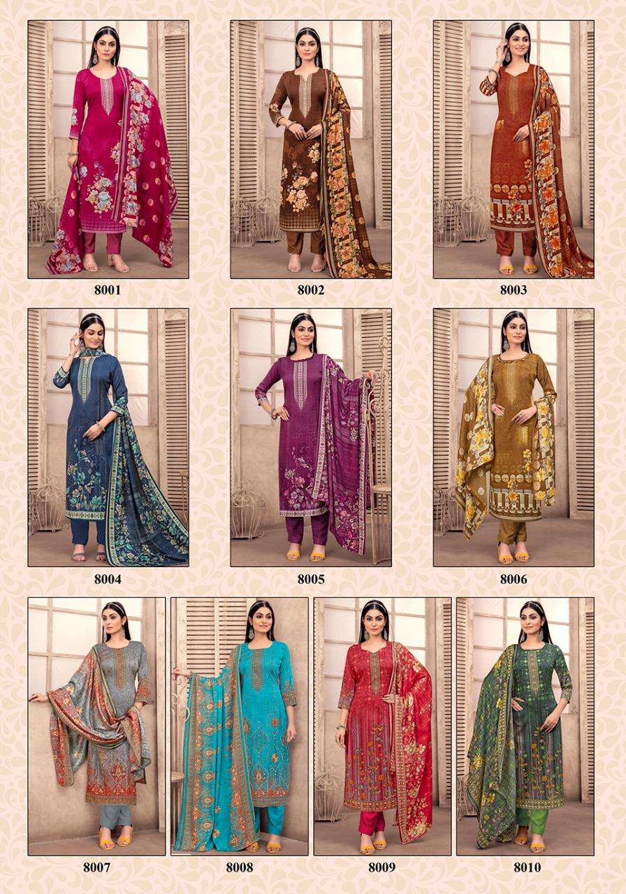 SHIV GORI SILK MILLS JUBAIDA VOL 8 