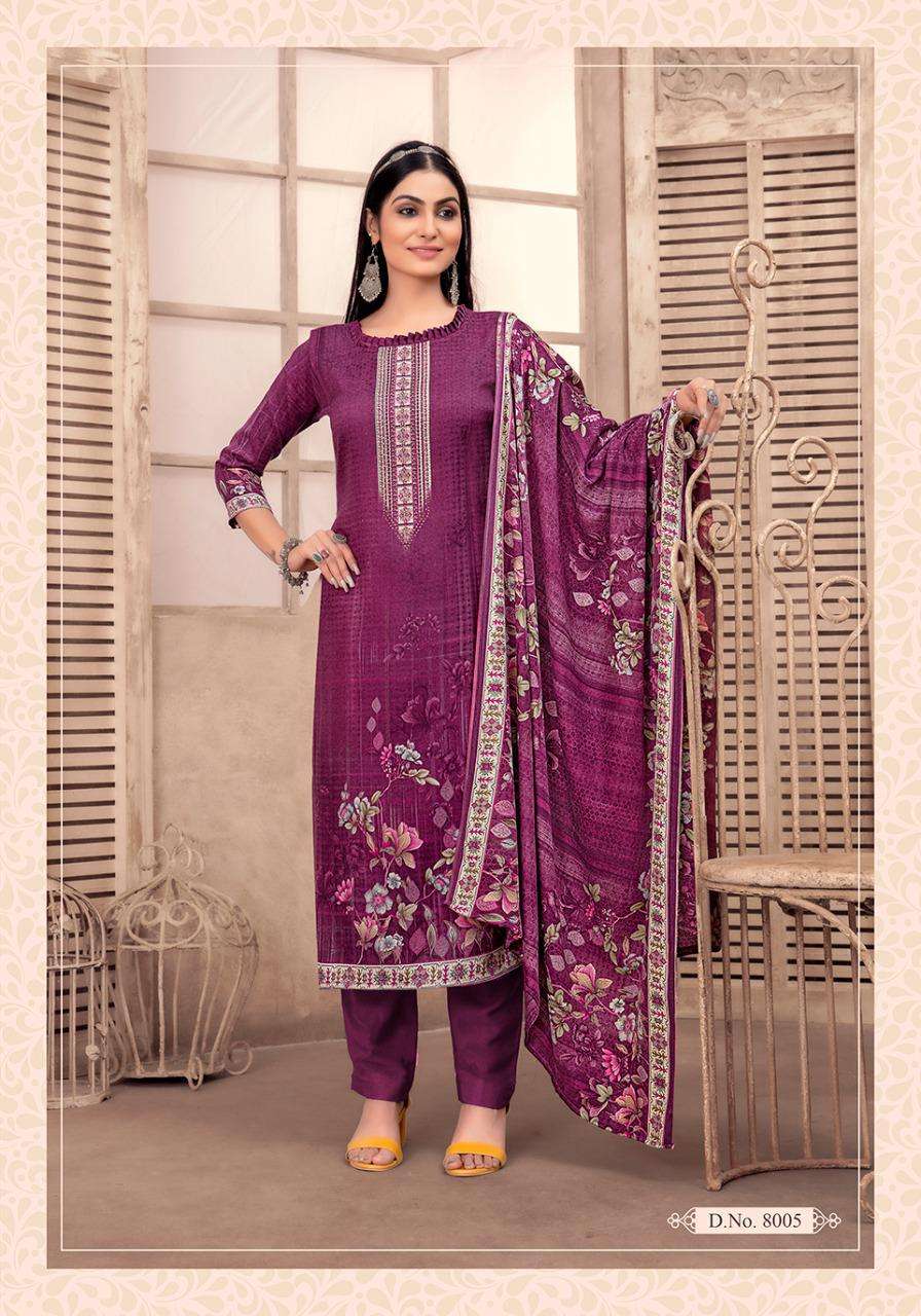 SHIV GORI SILK MILLS JUBAIDA VOL 8 