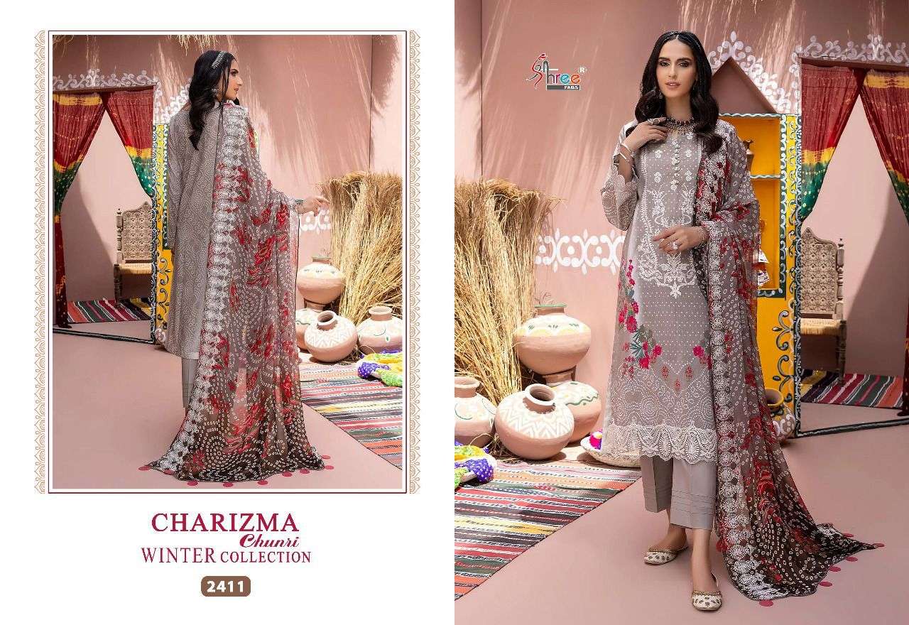 SHREE FABS CHARIZMA CHUNRI WINTER COLLECTION 