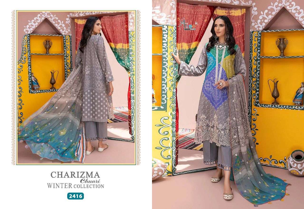 SHREE FABS CHARIZMA CHUNRI WINTER COLLECTION 