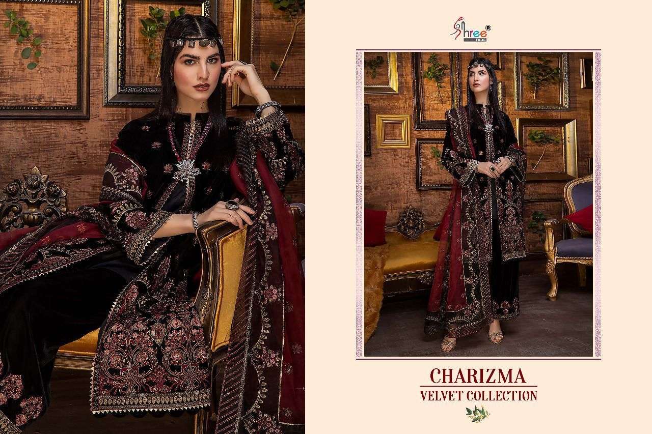 SHREE FABS CHARIZMA VELVET COLLECTION