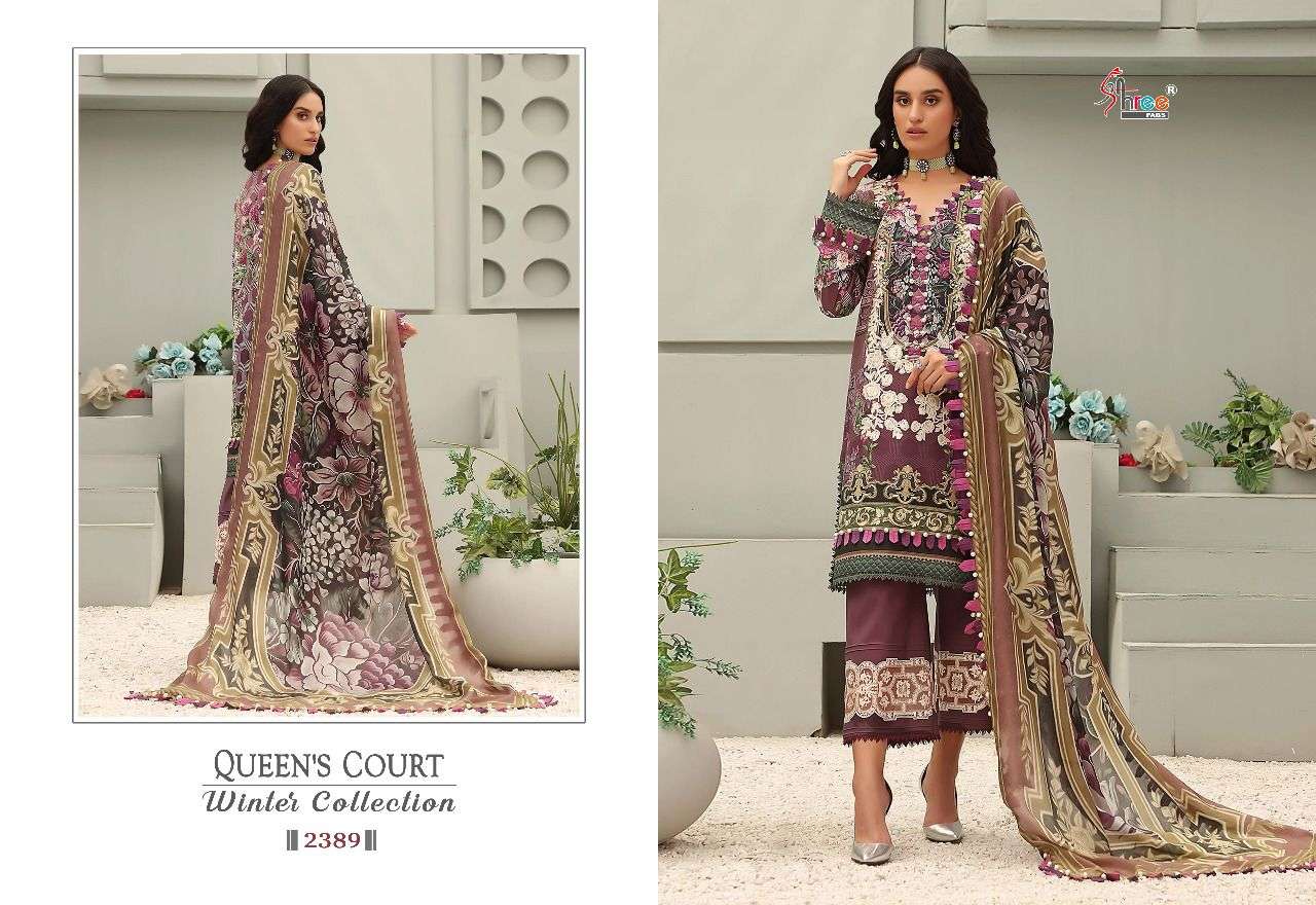 SHREE FABS QUEENS COURT WINTER COLLECTION