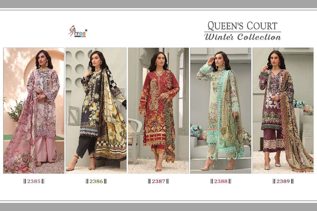 SHREE FABS QUEENS COURT WINTER COLLECTION