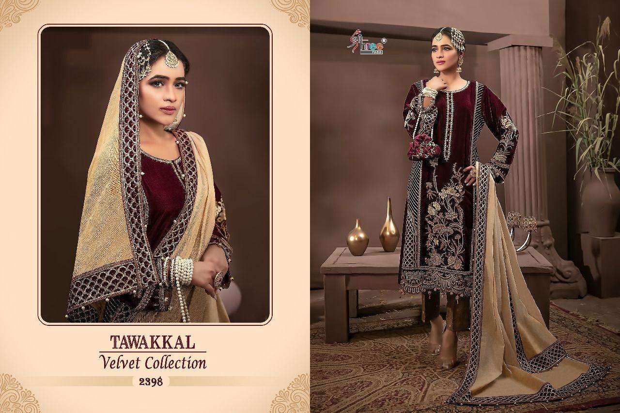 SHREE FABS TAWAKKAL VELVET COLLECTION 