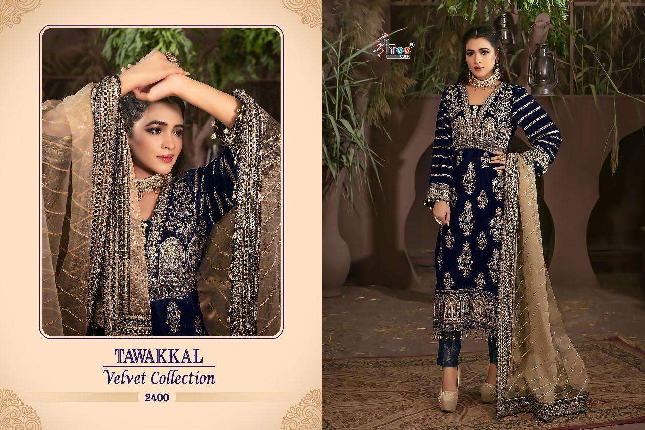 SHREE FABS TAWAKKAL VELVET COLLECTION 