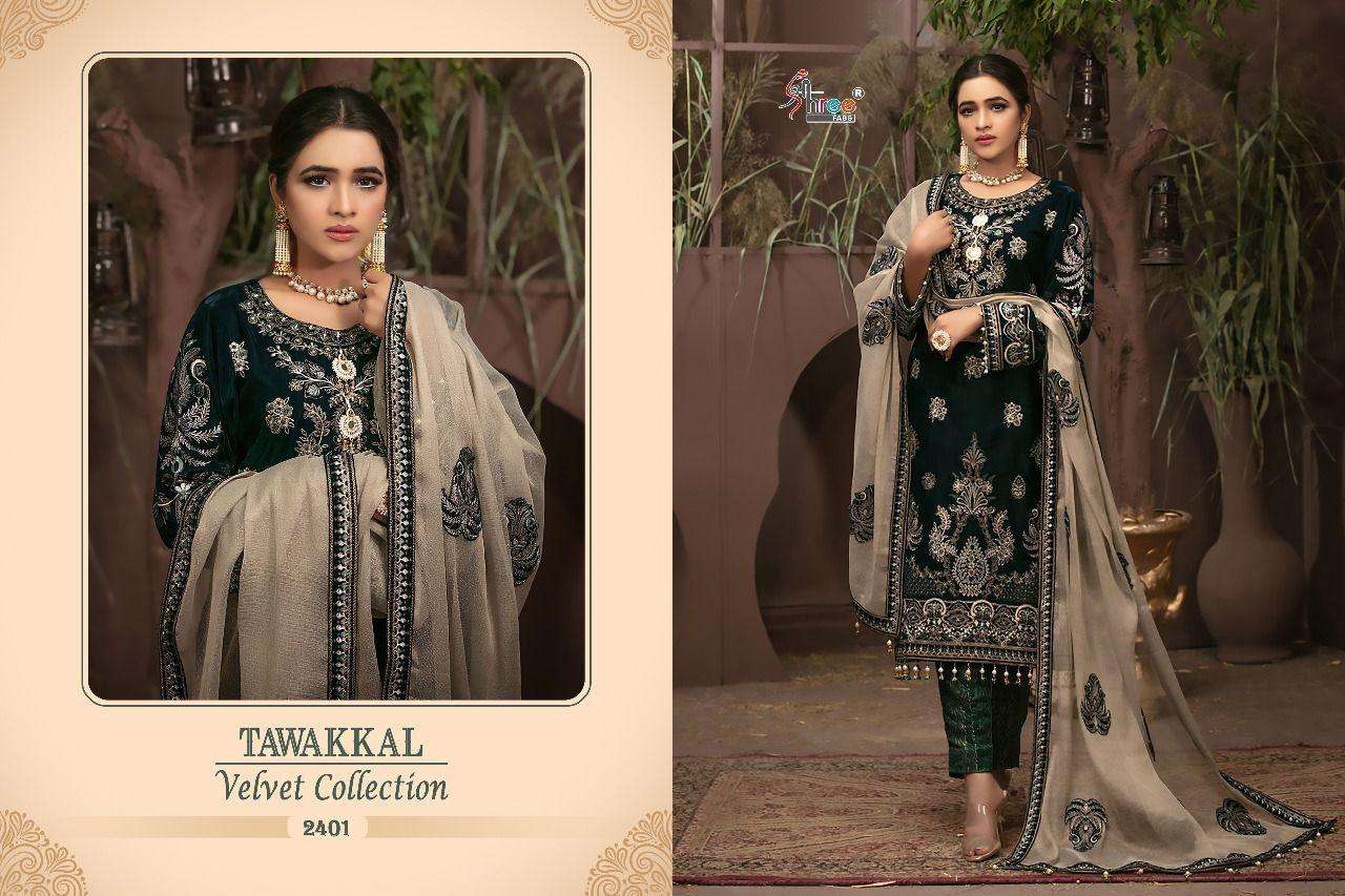 SHREE FABS TAWAKKAL VELVET COLLECTION 
