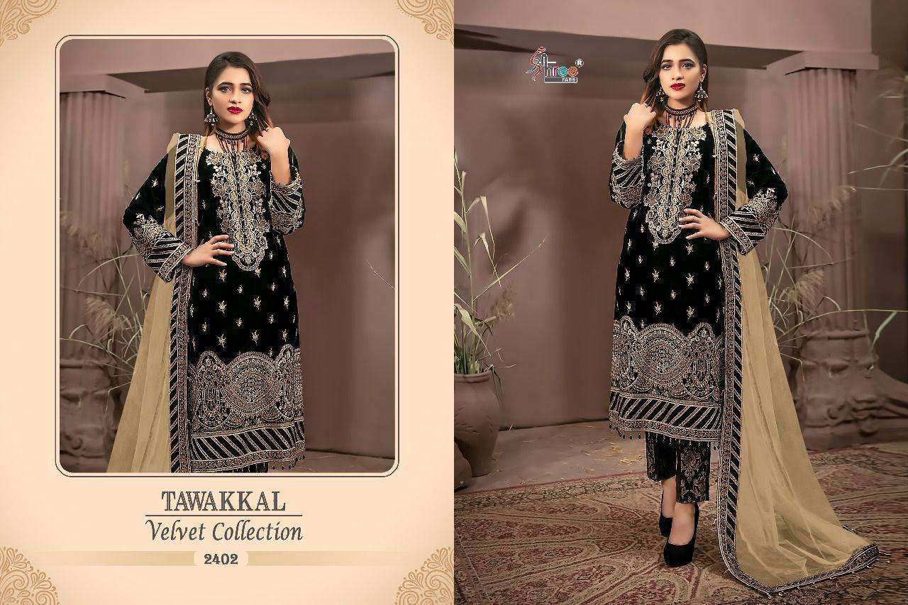 SHREE FABS TAWAKKAL VELVET COLLECTION 