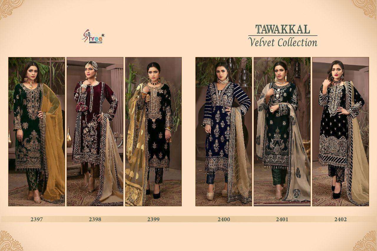SHREE FABS TAWAKKAL VELVET COLLECTION 