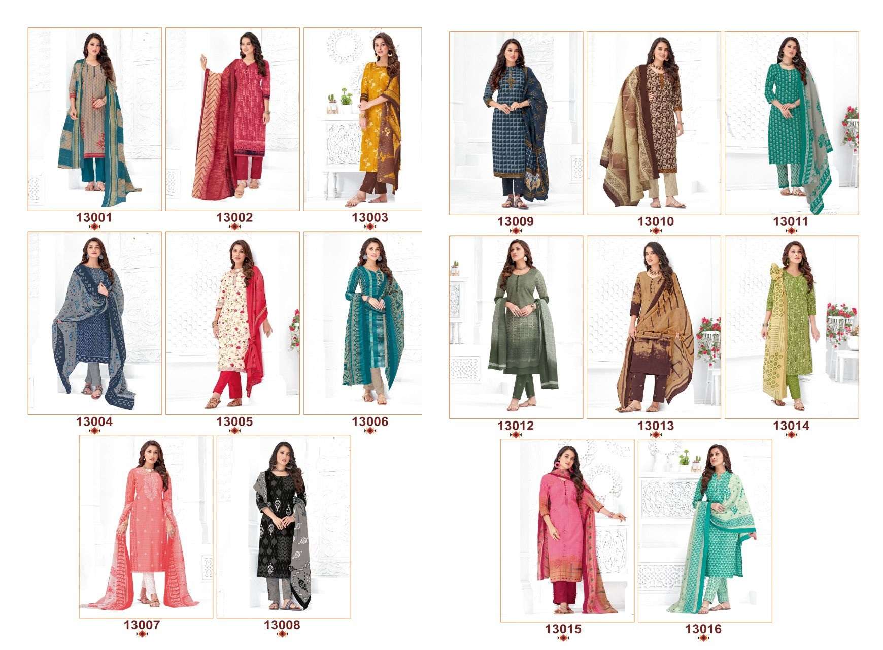 SURYAJYOTI ZION COTTON VOL 13 