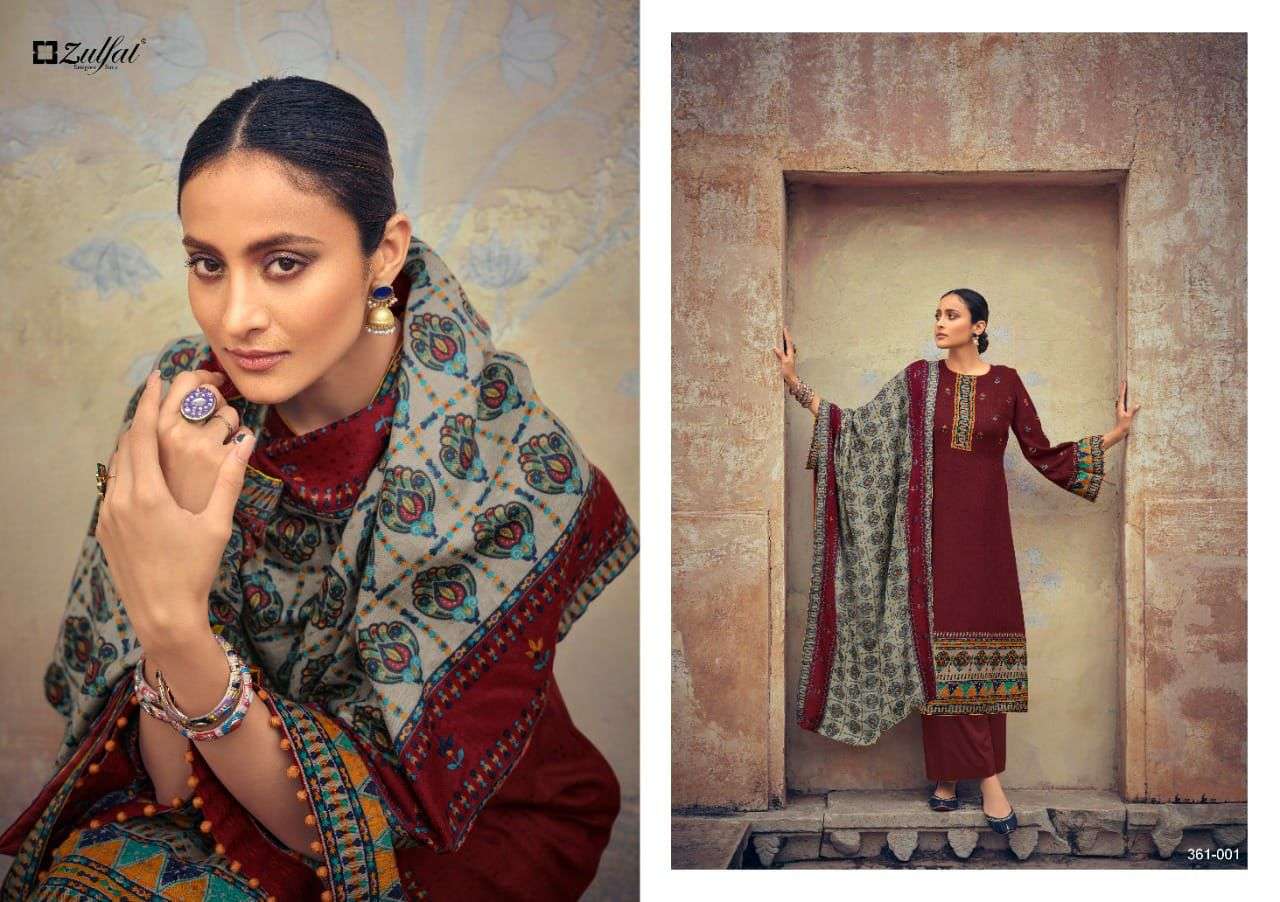 ZULFAT DESIGNER SUITS WINTER CLUSTOR 