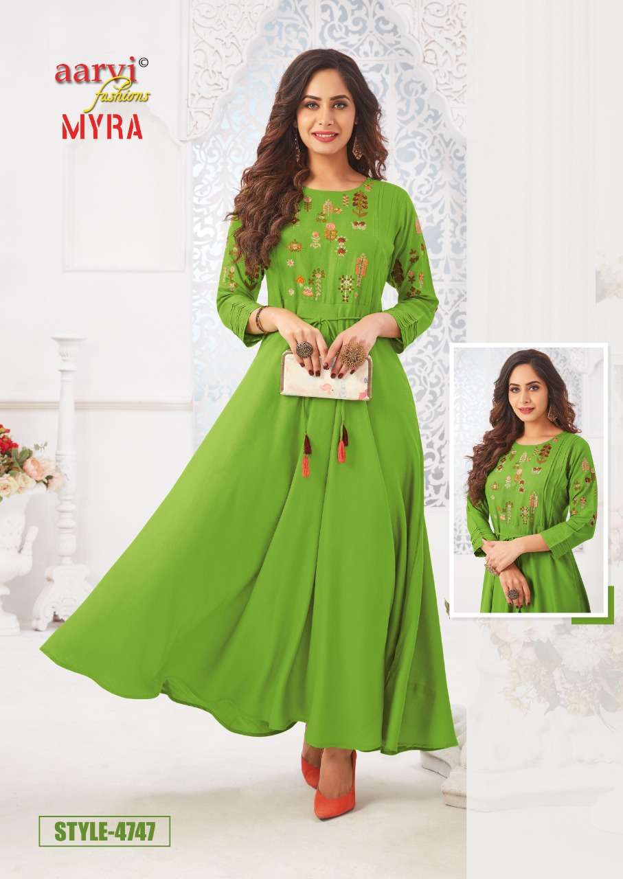 AARVI FASHION MYRA VOL 5