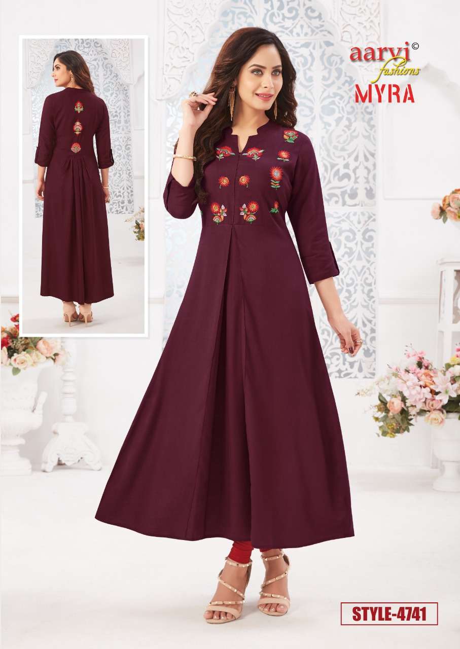 AARVI FASHION MYRA VOL 5