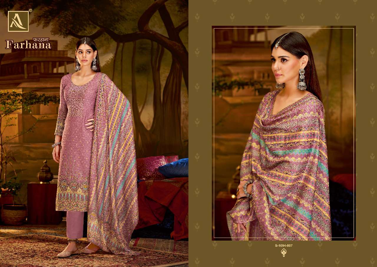 ALOK SUITS FARHANA 
