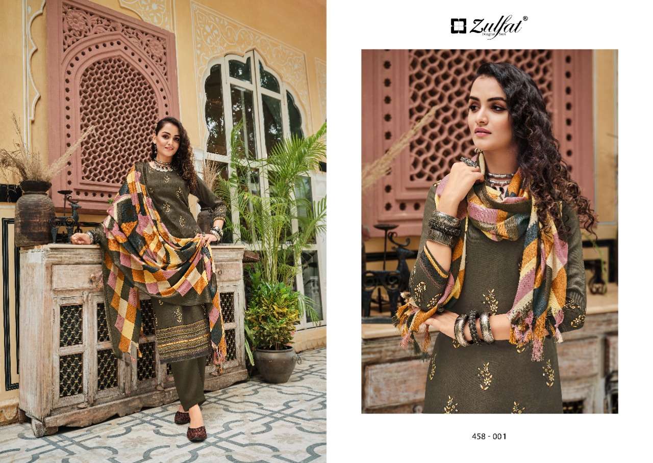 ZULFAT DESIGNER SUITS  NUSRAT