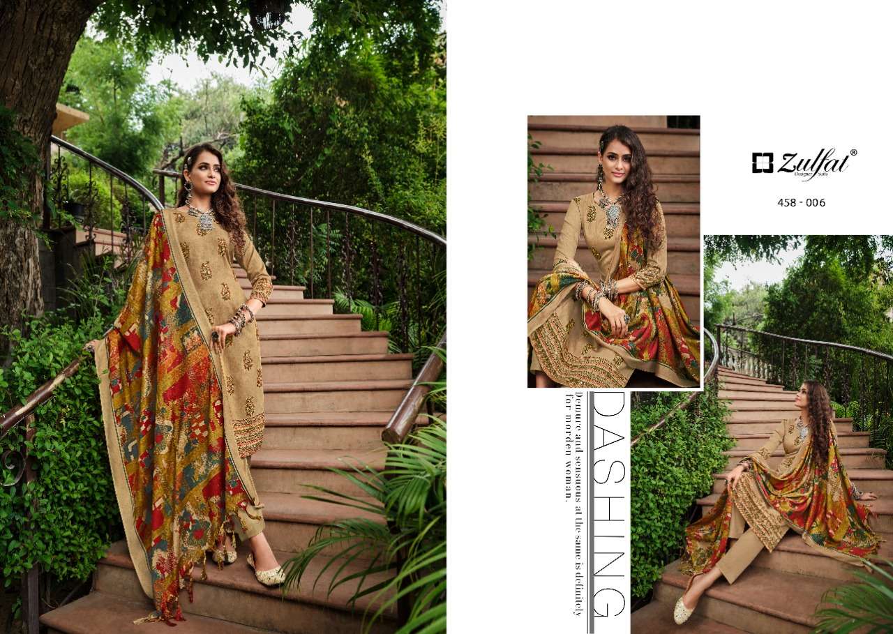 ZULFAT DESIGNER SUITS  NUSRAT