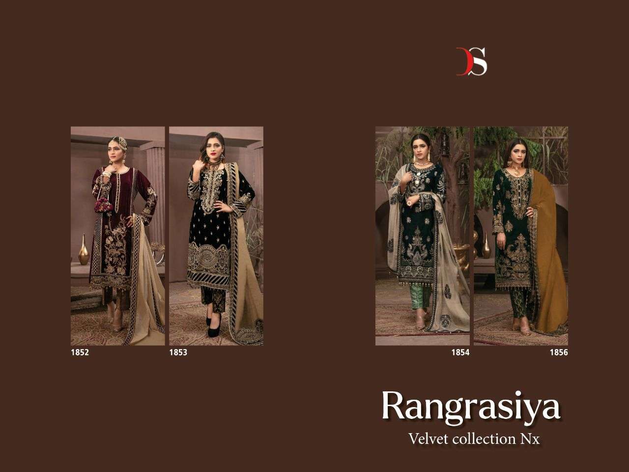 DEEPSY SUITS RANGRASIYA VELVET NX 