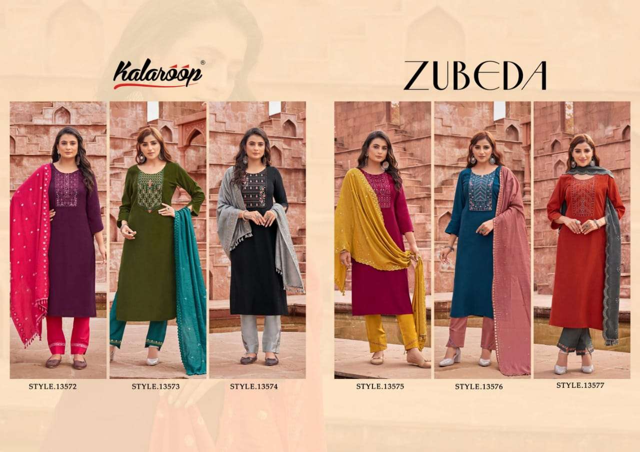 KALAROOP KAJREE FASHION ZUBEDA 