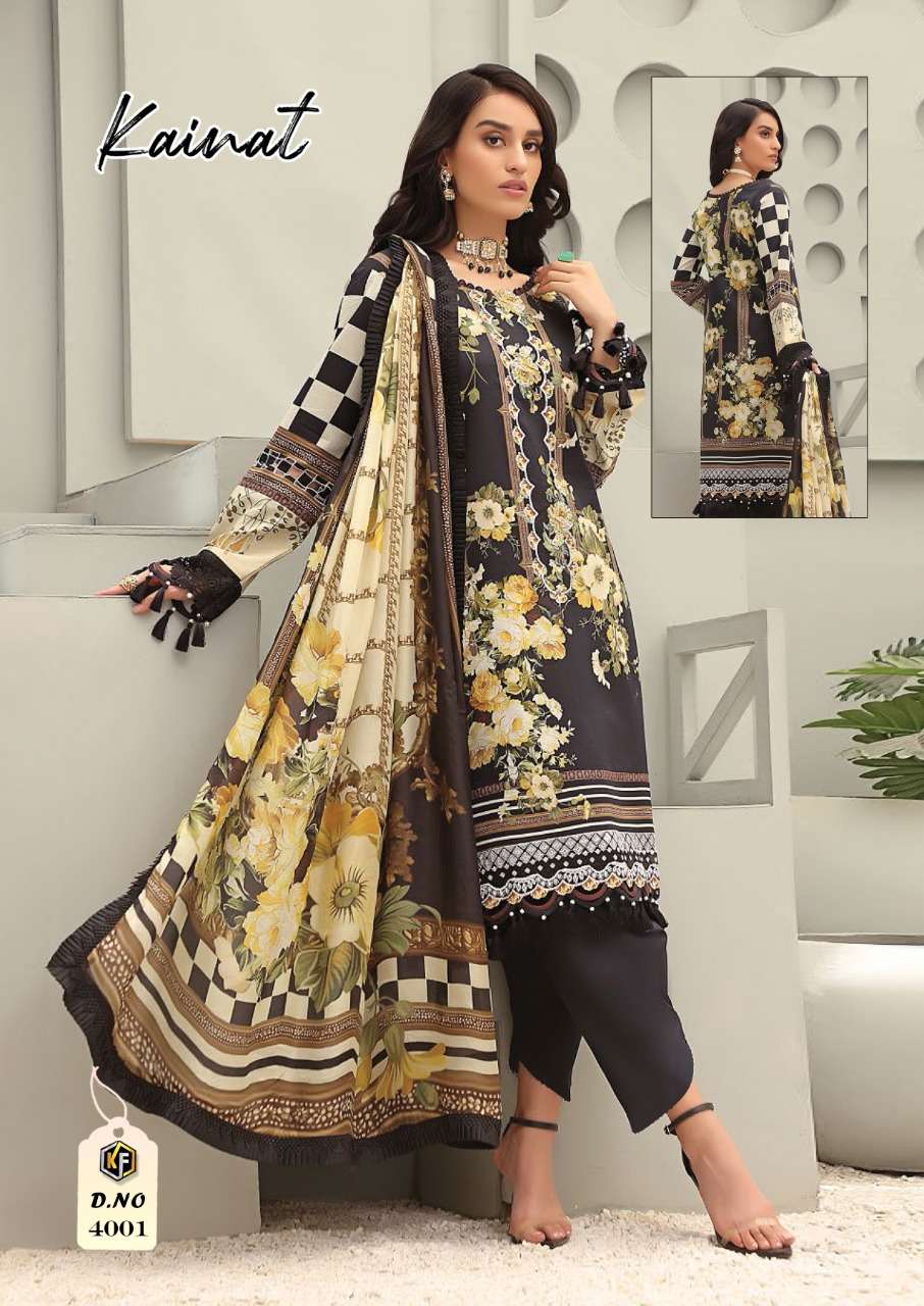 KEVAL FAB KAINAT LUXURY LAWN COLLECTION VOL 4 