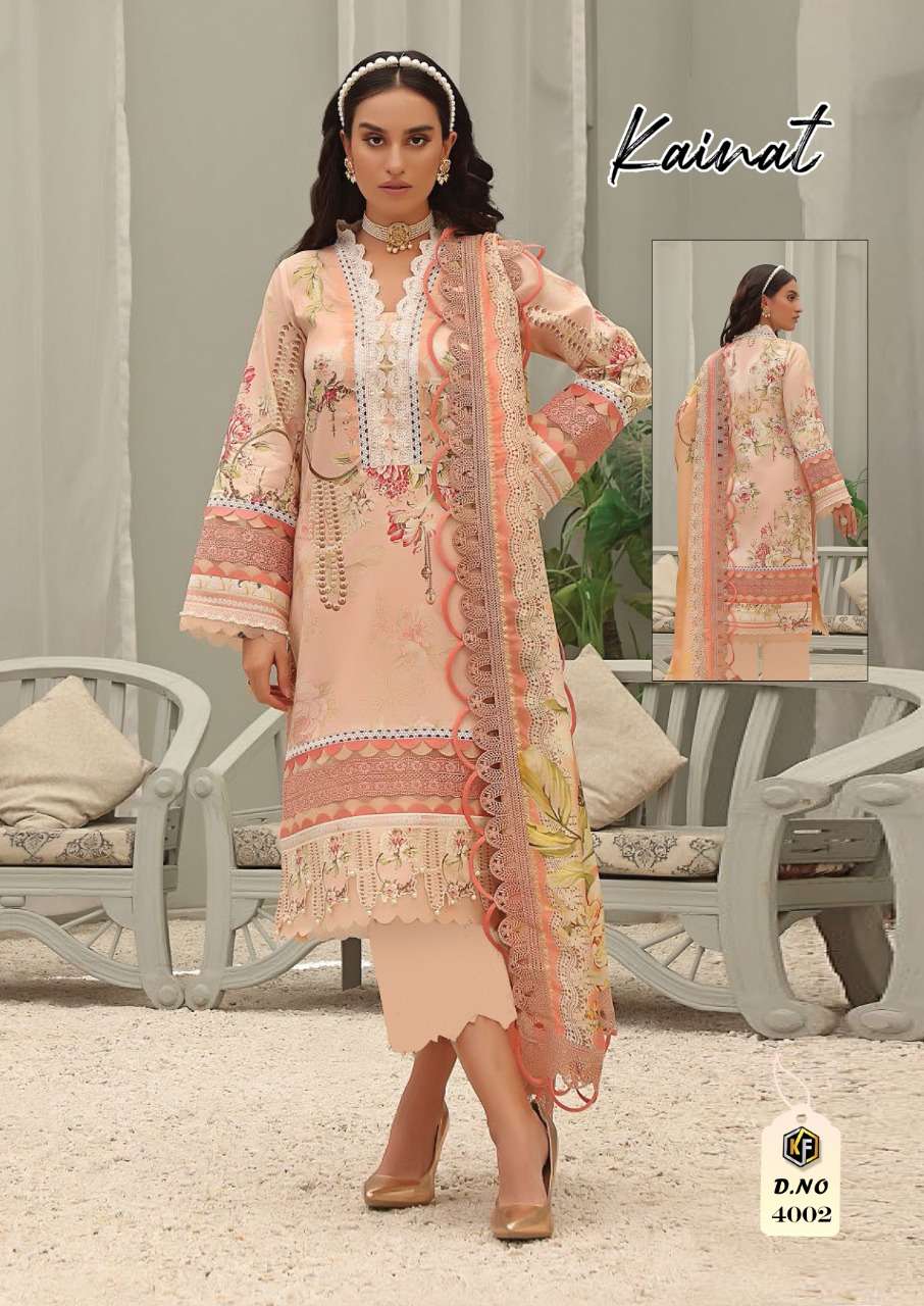 KEVAL FAB KAINAT LUXURY LAWN COLLECTION VOL 4 