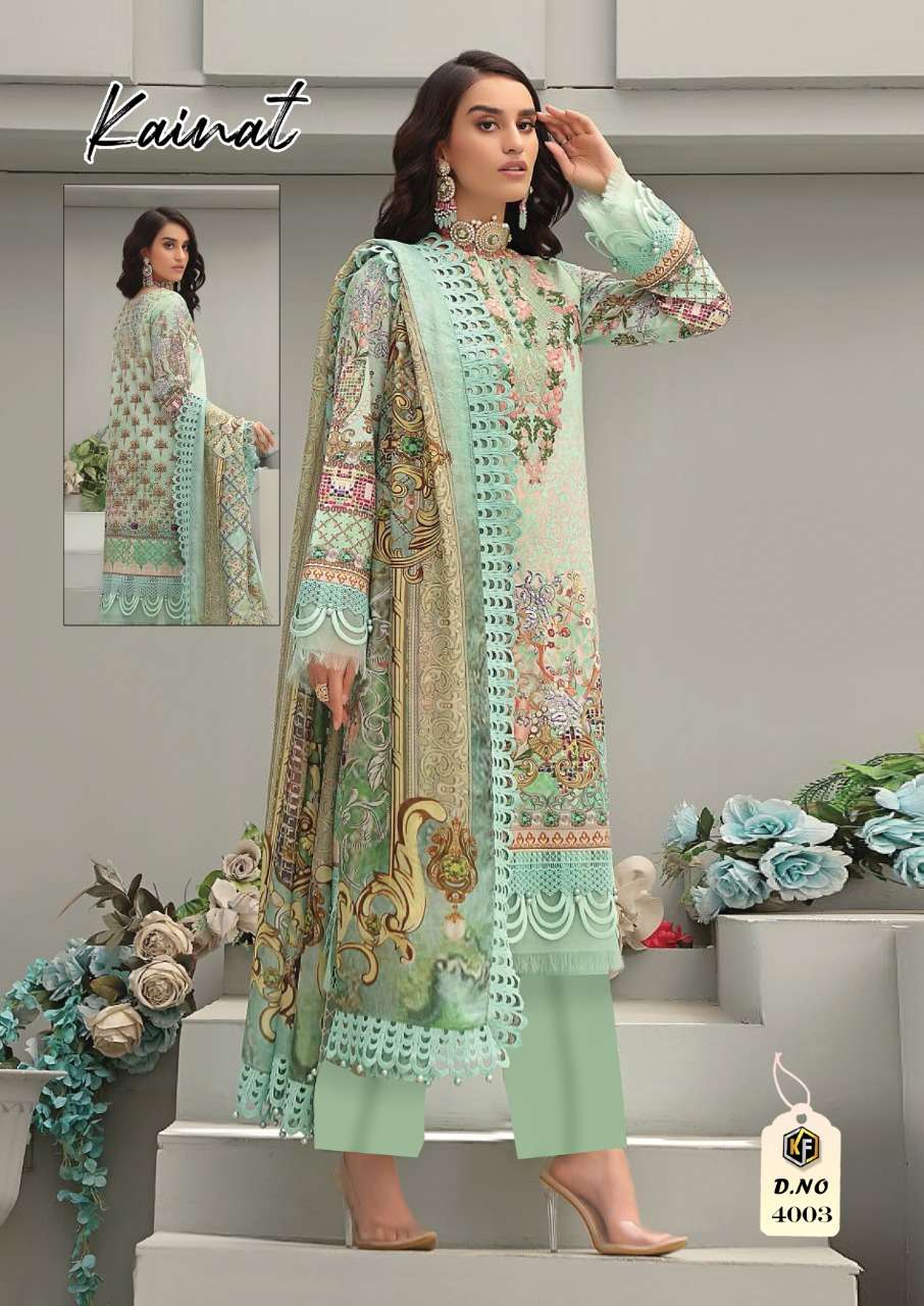 KEVAL FAB KAINAT LUXURY LAWN COLLECTION VOL 4 
