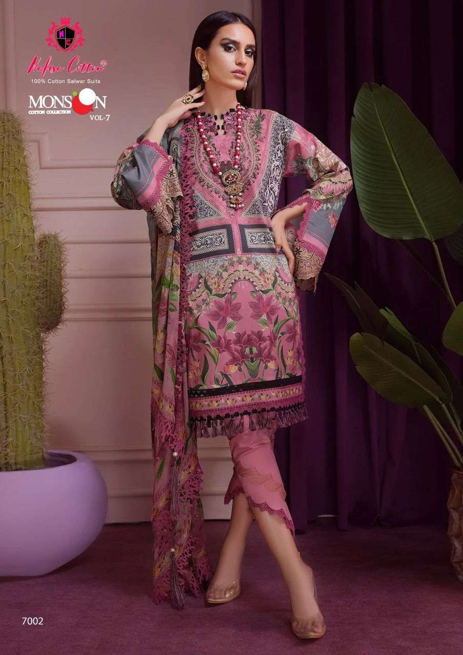 NAFISA COTTON MONSOON COTTON COLLECTION VOL 7