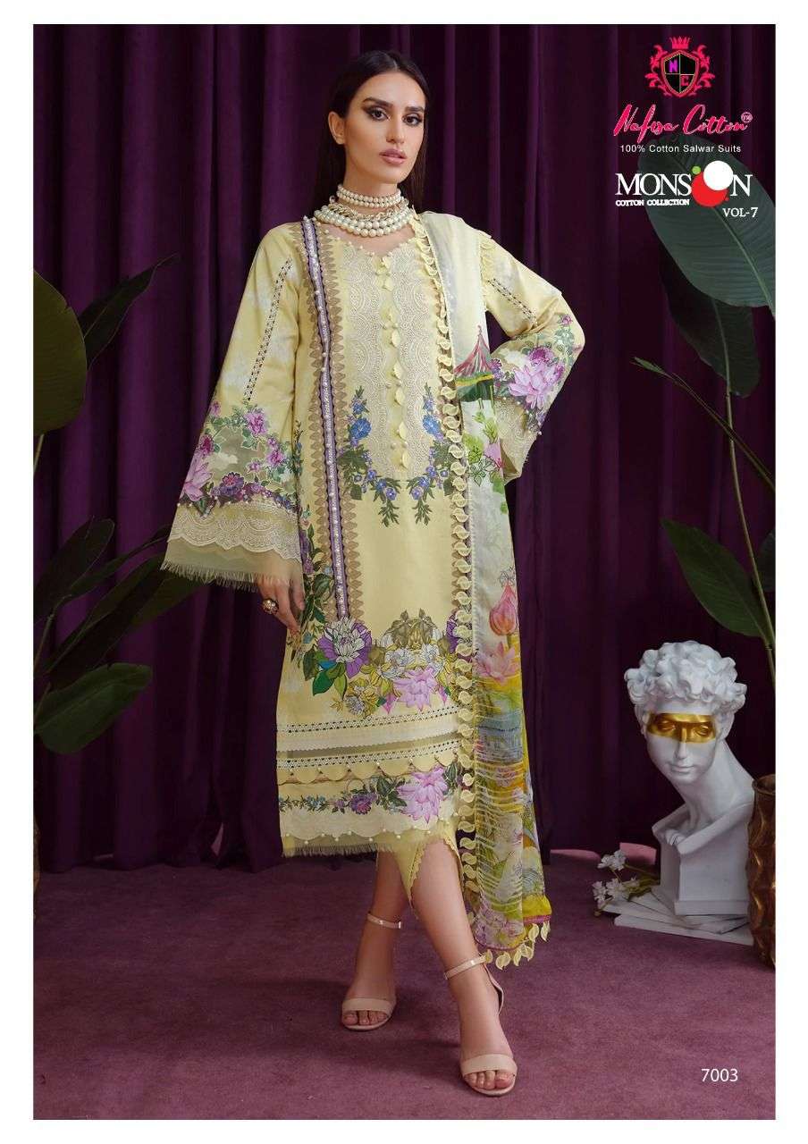 NAFISA COTTON MONSOON COTTON COLLECTION VOL 7