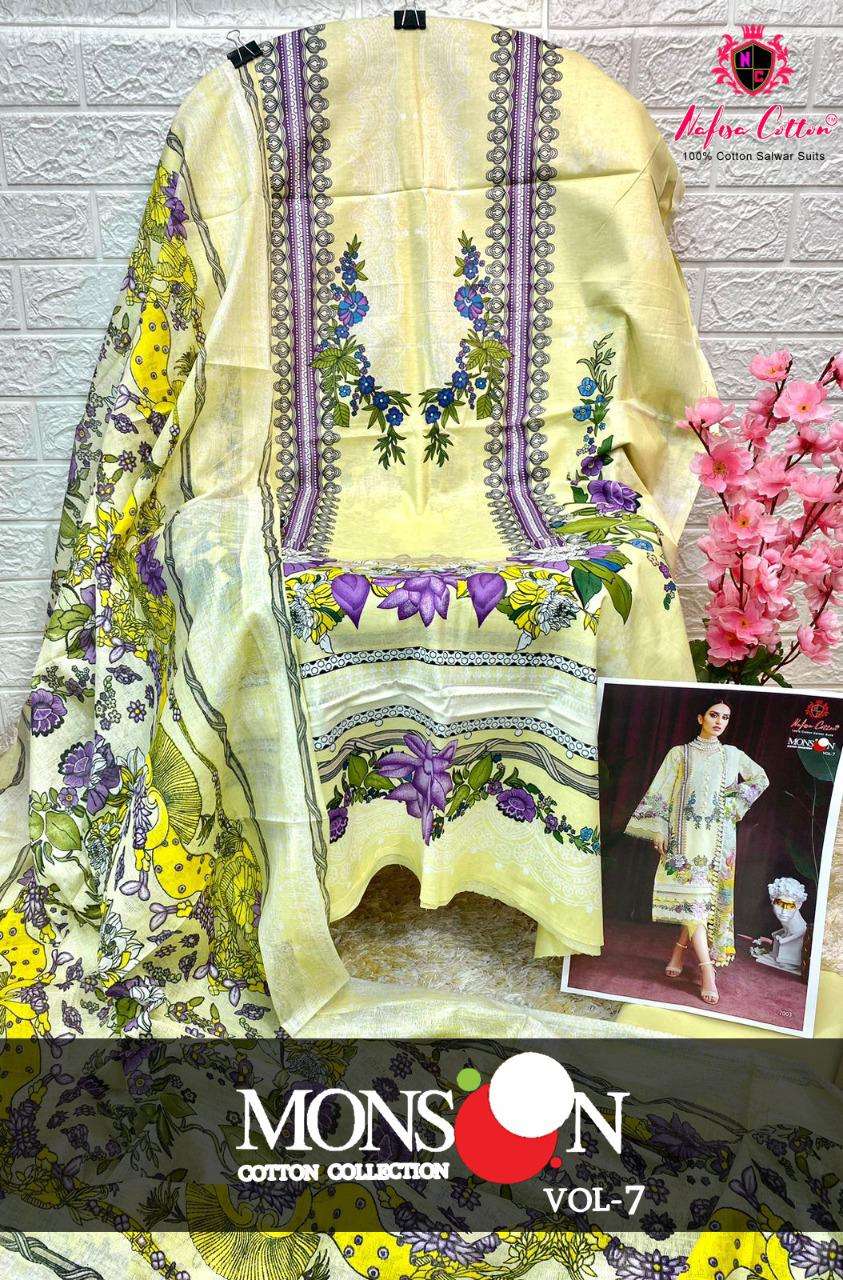 NAFISA COTTON MONSOON COTTON COLLECTION VOL 7